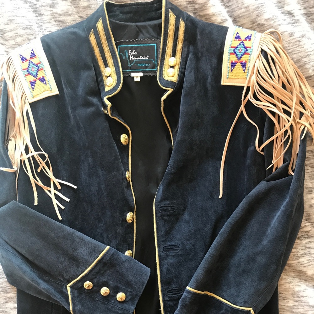 Vintage suede jacket!